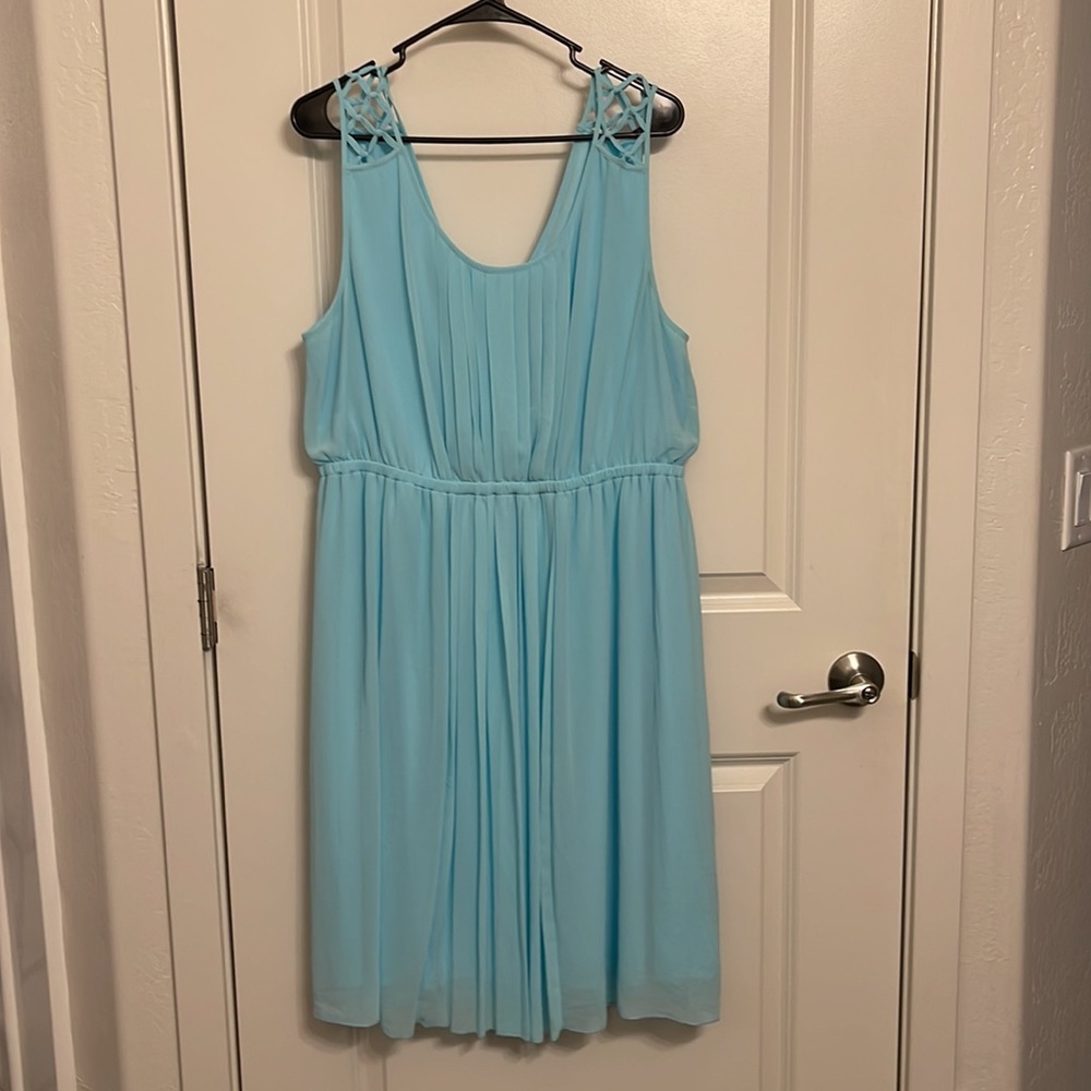 Torrid size 2 blue dress